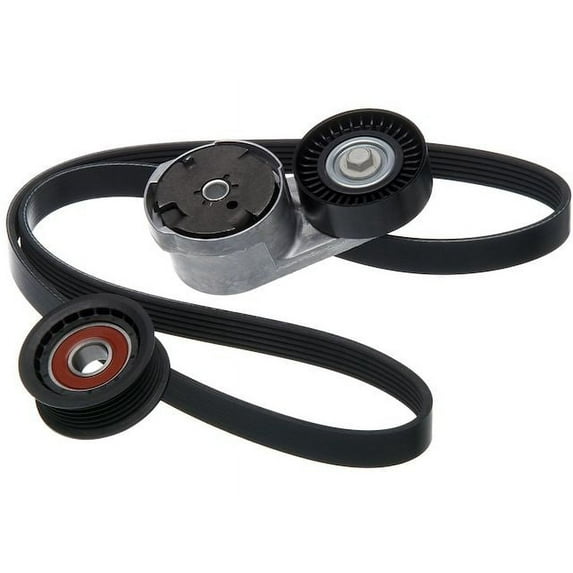 Serpentine Belt Drive Component Kit - Compatible with 2011 - 2016 Chrysler Town & Country 2012 2013 2014 2015