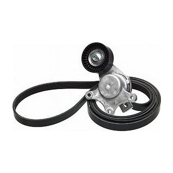 Serpentine Belt Drive Component Kit - Compatible with 2013, 2015 - 2018 Ford Police Interceptor Utility 2016 2017