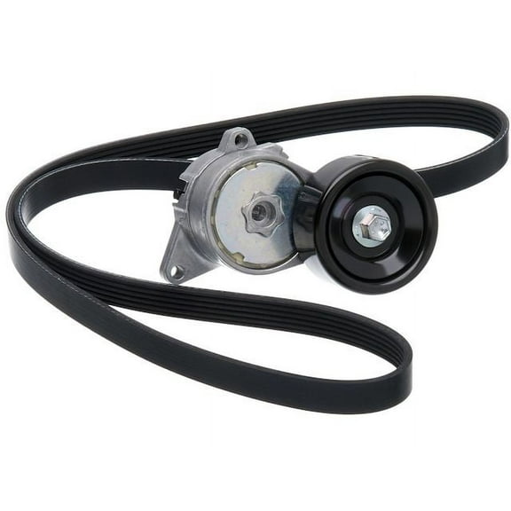 Serpentine Belt Drive Component Kit - Compatible with 2013 - 2015 Acura RDX 3.5L V6 GAS 2014