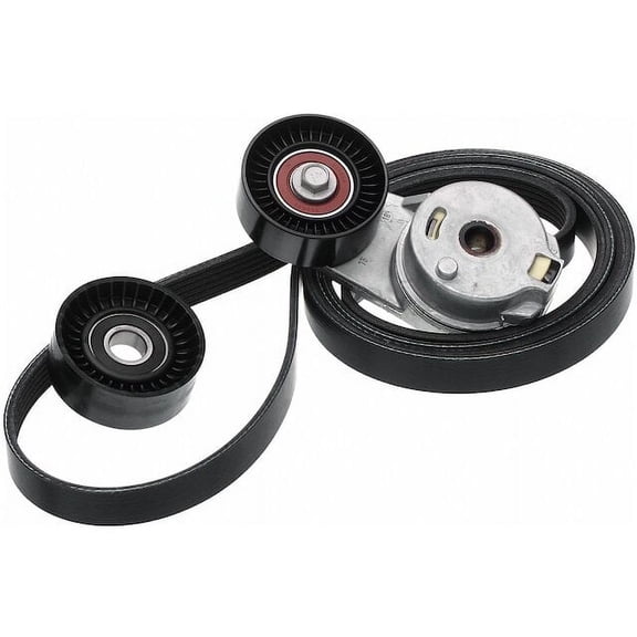 Serpentine Belt Drive Component Kit - Compatible with 2013 - 2020 Ram 1500 5.7L V8 GAS 2014 2015 2016 2017 2018 2019