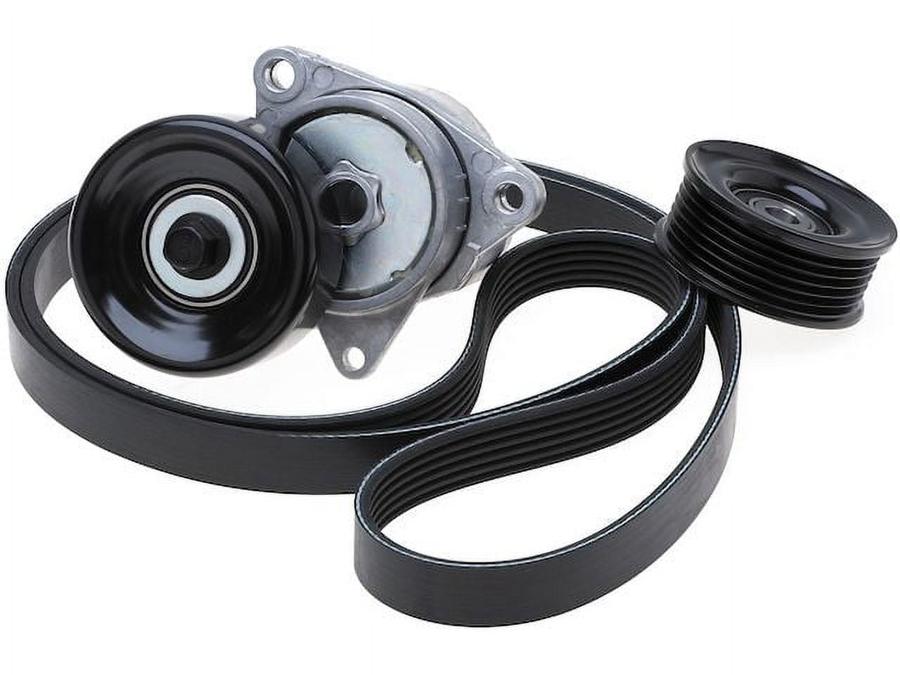 Complete Serpentine Belt Drive Kit For Jeep Grand Cherokee & Wrangler 4.0L (1999-2006) - Includes Tensioner, Idler, Belt