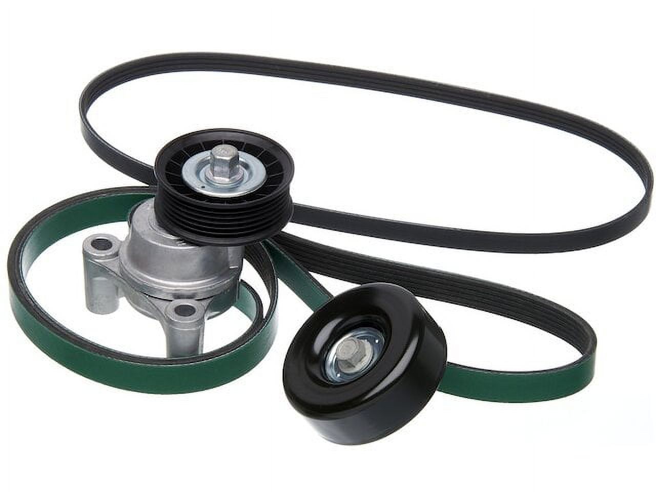 Serpentine Belt Drive Component Kit - Compatible with 2015 - 2016, 2018 Chevy Silverado 2500 HD