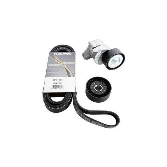 Serpentine Belt Drive Component Kit - Compatible with 2015 - 2018 Ram ProMaster City 2016 2017