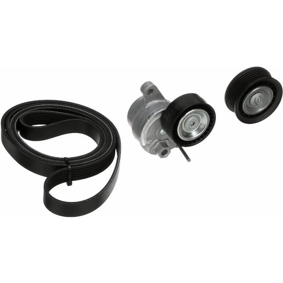 Serpentine Belt Drive Component Kit - Compatible with 2015 Mercedes-Benz ML400 3.0L V6 Gas