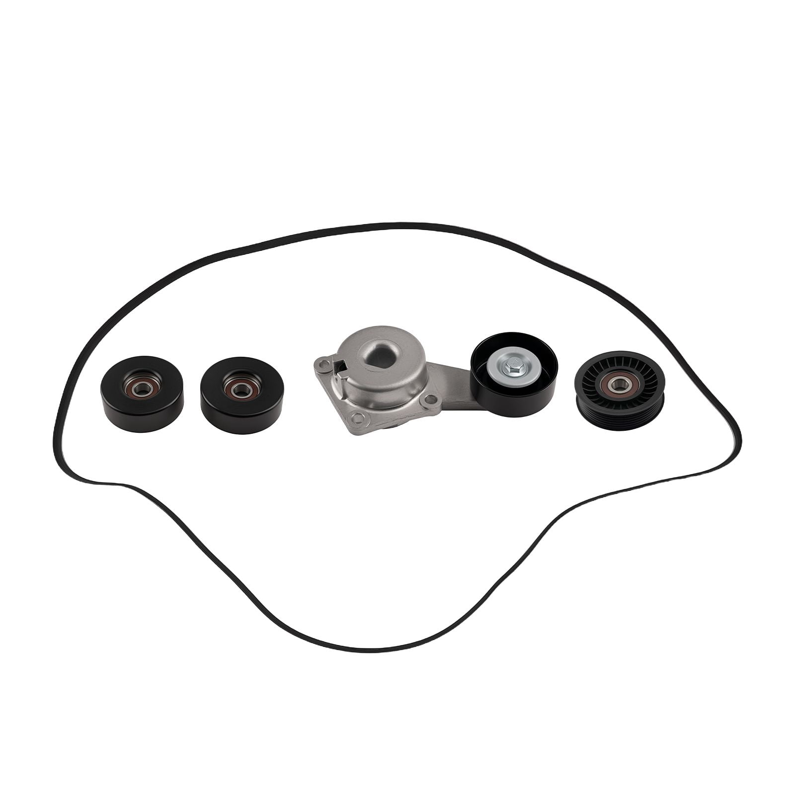 Complete Serpentine Belt Drive Kit For 1997-2001 Ford F-150, E-150 & Expedition
