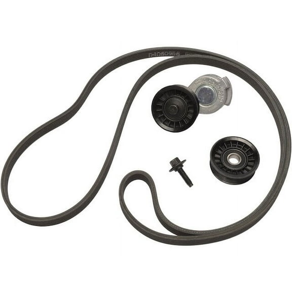 Serpentine Belt Drive Solution Kit - Compatible with 1996 - 2000 Dodge Grand Caravan 1997 1998 1999