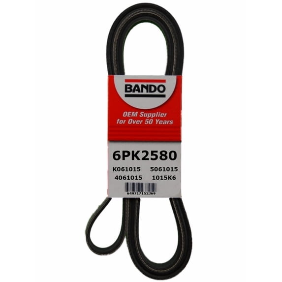 Serpentine Belt Fits select: 2004-2005 FORD F150, 2011-2012 KIA SORENTO