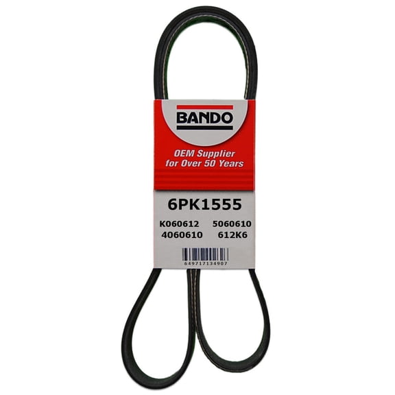 Serpentine Belt Fits select: 2013-2016 FORD ESCAPE, 2014-2019 FORD FIESTA