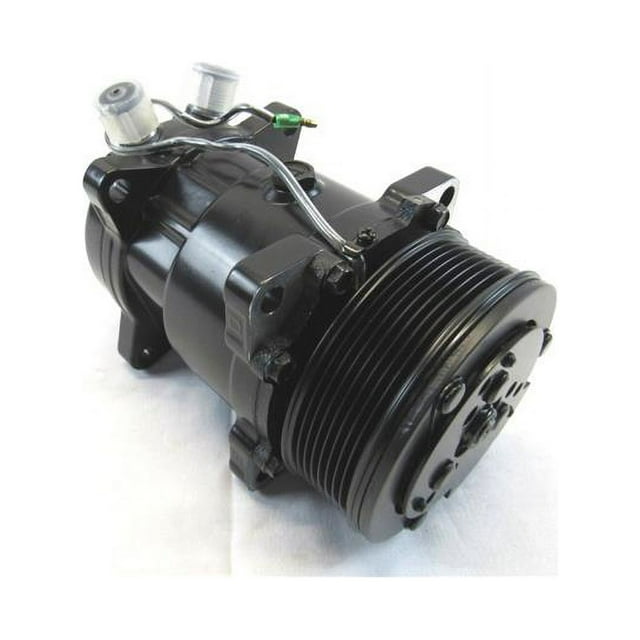 Serpentine Belt Sanden 508 Style AC Air Conditioning Compressor, Black ...