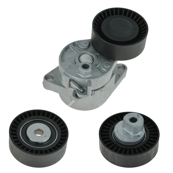 Serpentine Belt Tensioner & Idler Pulley Kit Set for BMW E36 E39 E46 E53 BPA05561