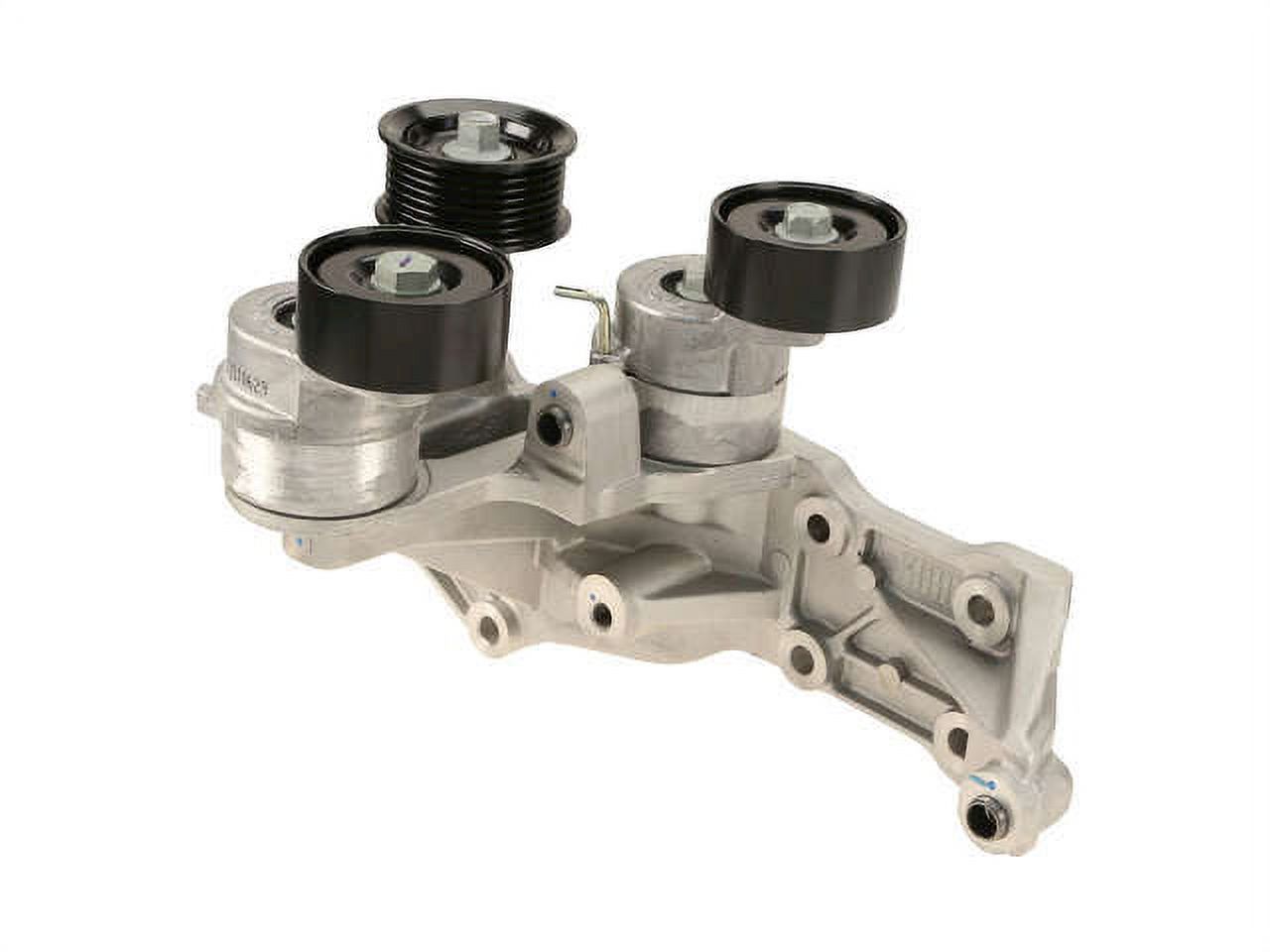 Serpentine Belt Tensioner Pulley and Bracket Assembly Compatible with