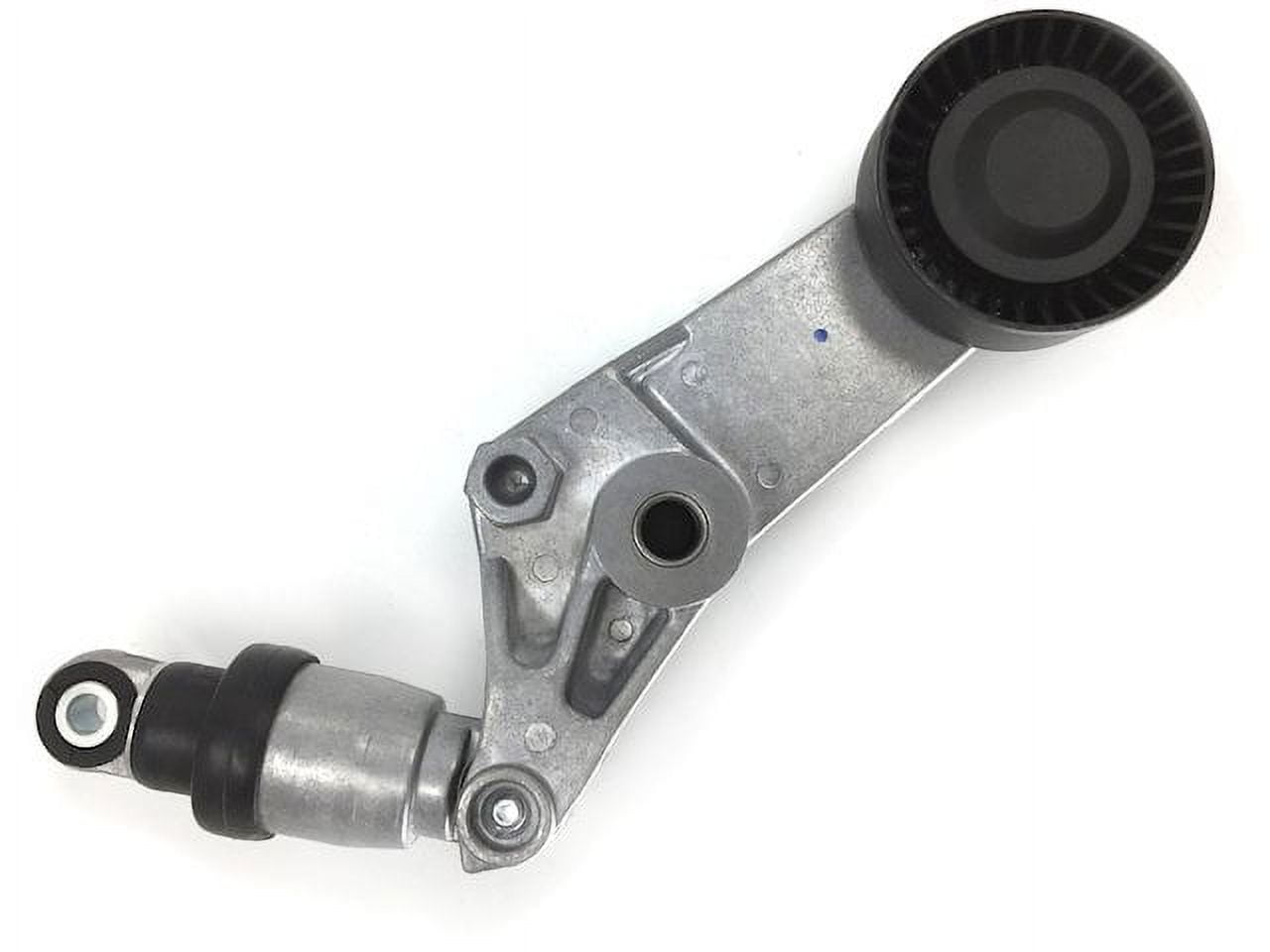 Serpentine Belt Tensioner and Bracket, Full Assembly with Pulley - Compatible with 2003 - 2008 Pontiac Vibe 1ZZ-FE 2004 2005 2006 2007