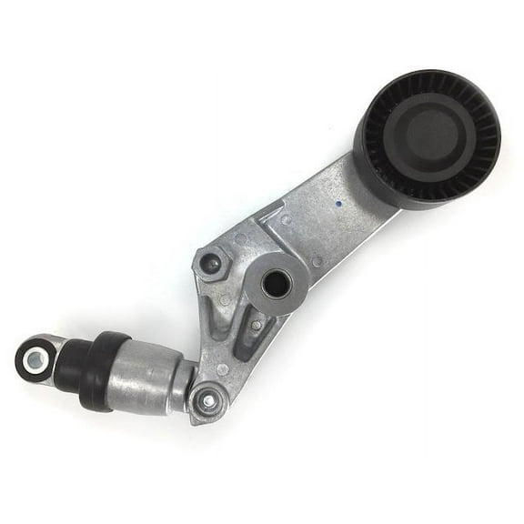 Serpentine Belt Tensioner and Bracket, Full Assembly with Pulley - Compatible with 2003 - 2008 Pontiac Vibe 1ZZ-FE 2004 2005 2006 2007