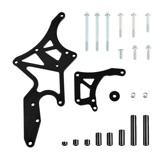 Serpentine Bracket Alternator Power Steering Pump Swap Conversion For LS Engines