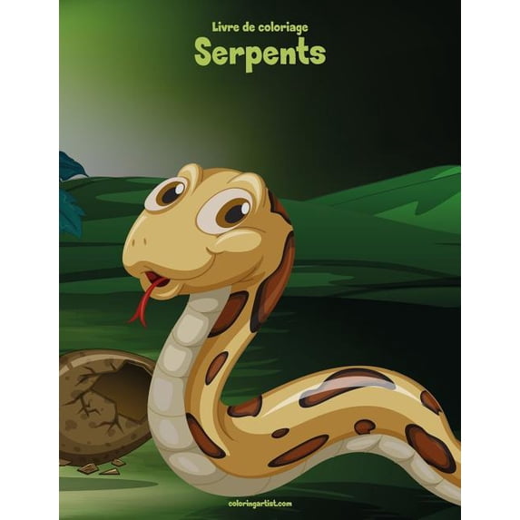 Serpents Livre de coloriage Serpents 1, Book 1, (Paperback)