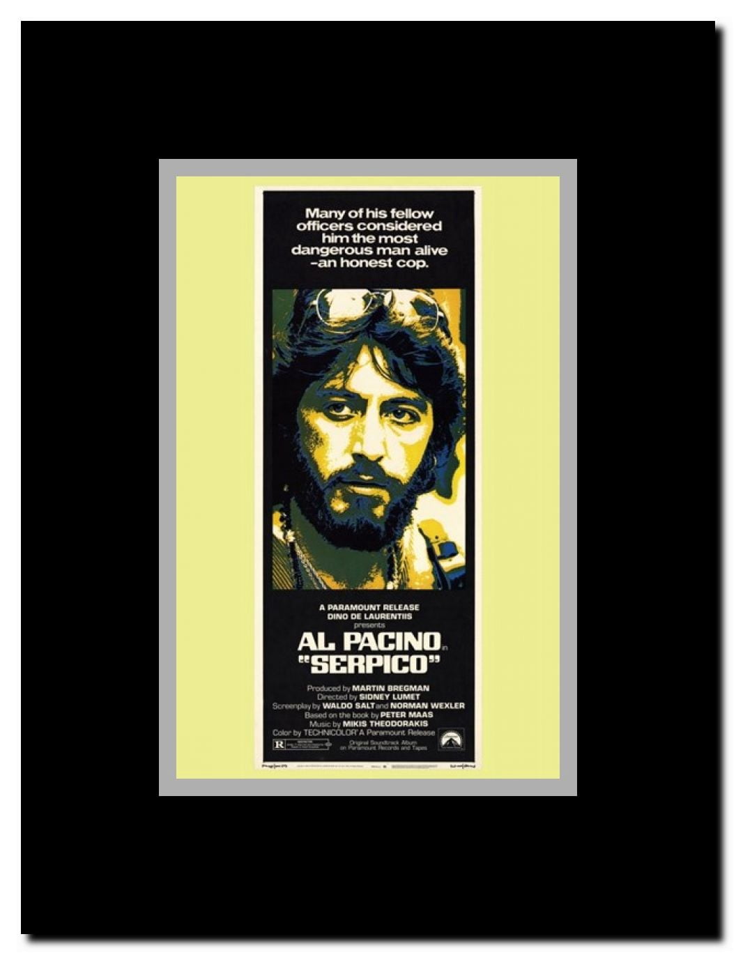 Serpico Framed Movie Poster