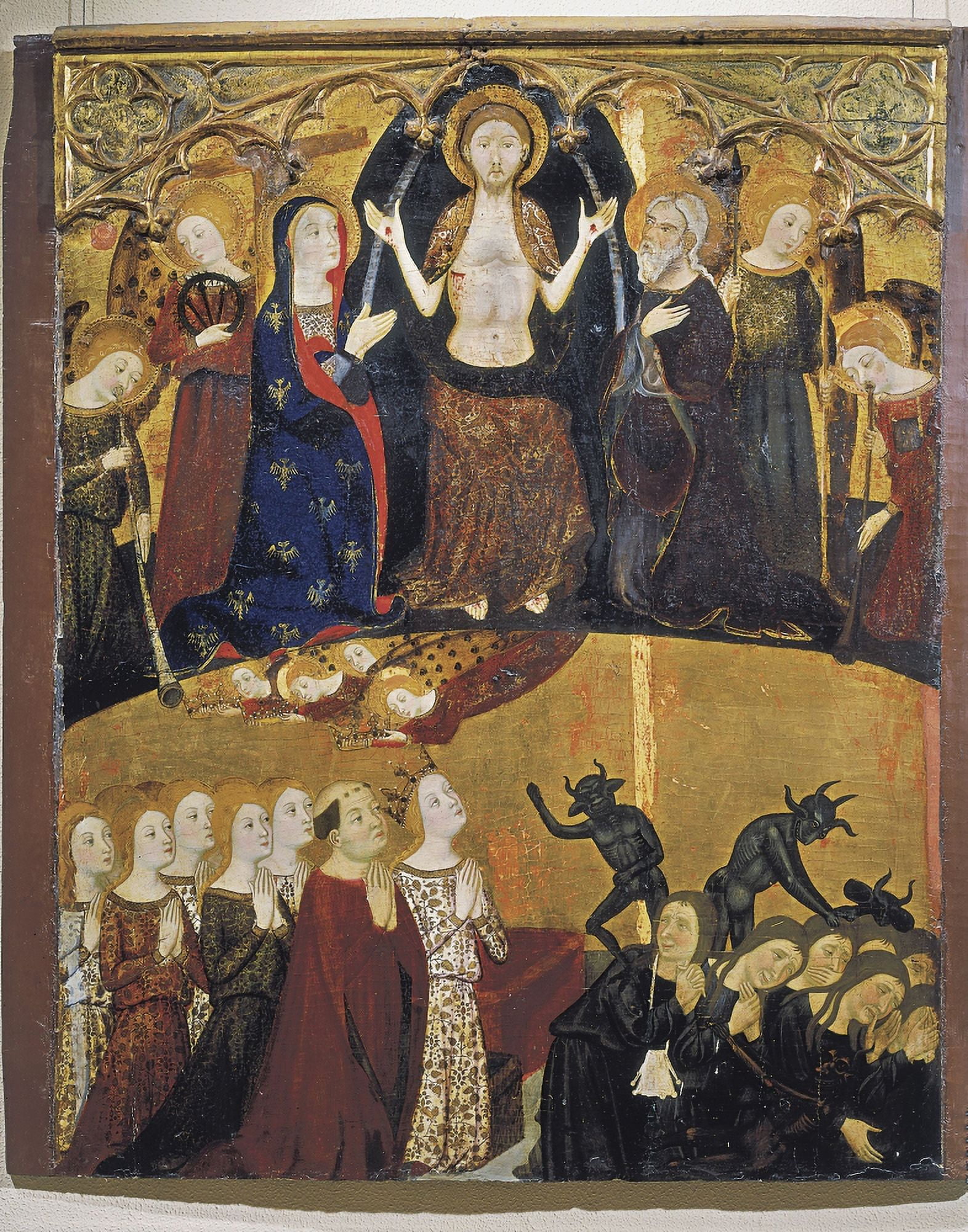 Serrajaume (1358-1397) Canvas Art - (18 x 24)