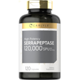 Serrapeptase 120000 SPU 120 Capsules High Potency Systematic