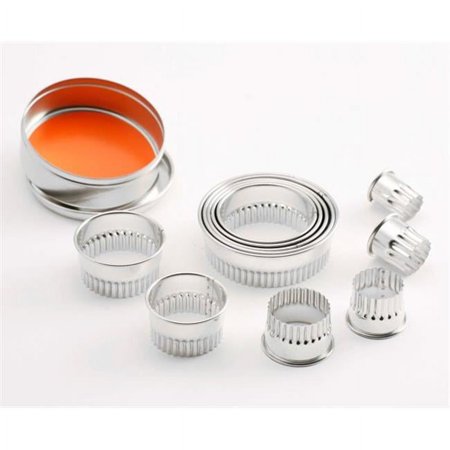 Serrated Cutter Sets, Round - 11 Piece.