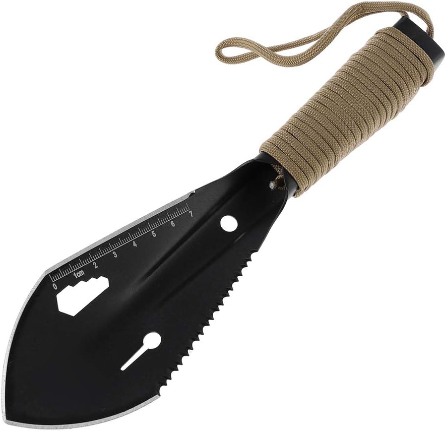 Serrated Edge Shovel Digger, Stainless Steel Garden Digging Tool, Metal ...