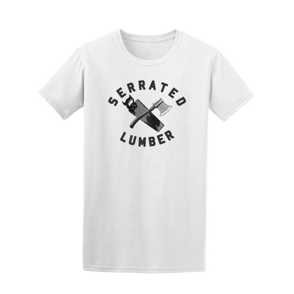 Serrated Lumber T-Shirt Men -Image by Shutterstock, Male 3X-Large