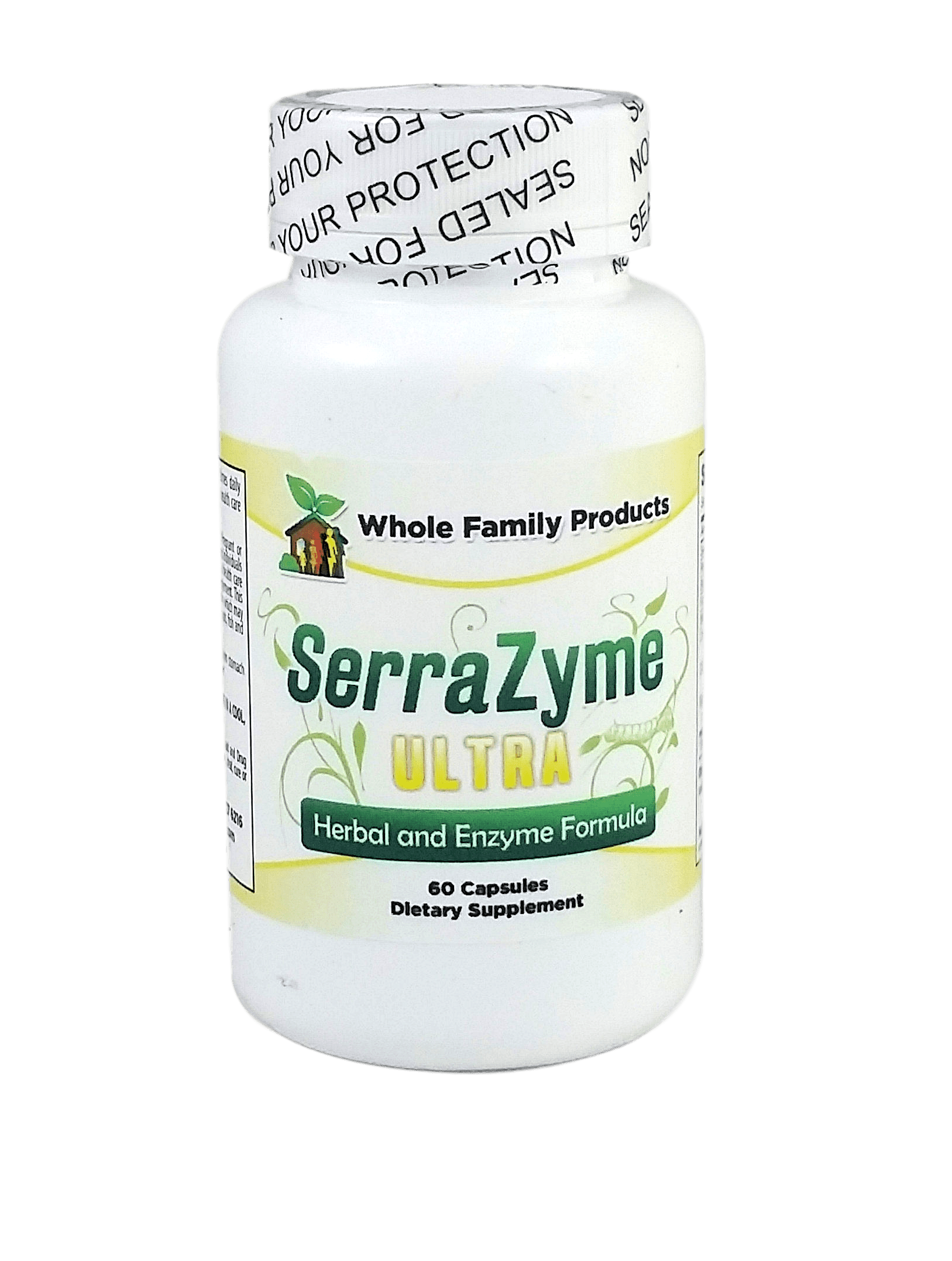 Serrazyme Ultra Serrapeptase Systemic Proteolytic Enzymes Supplements for Inflammation with