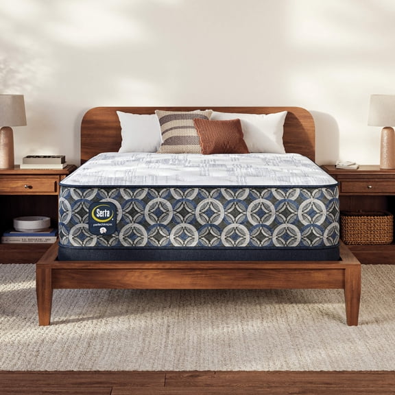 Serta 13.5" Full Mattress, Perfect Sleeper Garden Glen Plush, Innerspring Mattress, Full Size Mattress, Adult Mattress