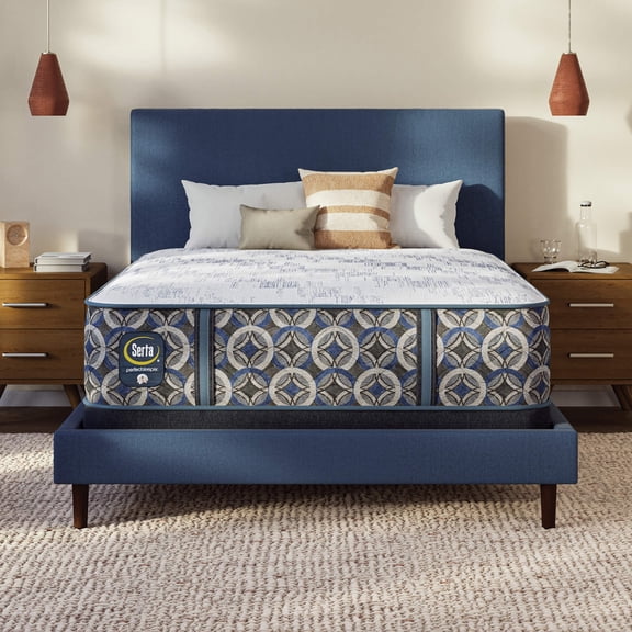 Serta 14.5" King Mattress, Perfect Sleeper Garden Bliss Plush, Hybrid Mattress, King Size Mattress, Adult Mattress