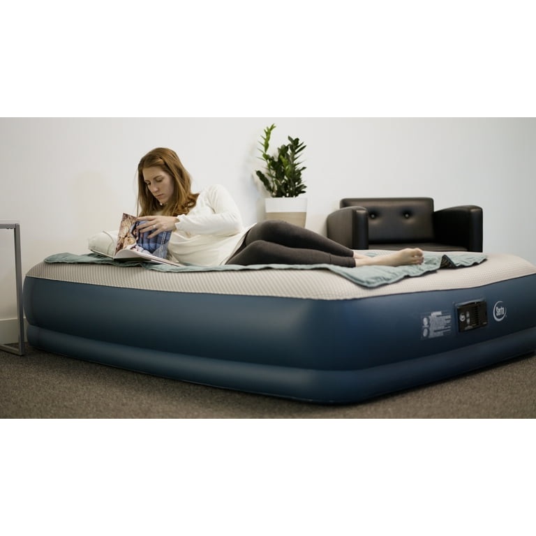Full size raised air mattress hotsell