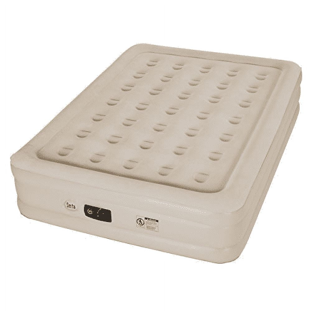 Serta 16 inch Queen Air Mattress with BuiltIn Internal Ac Pump