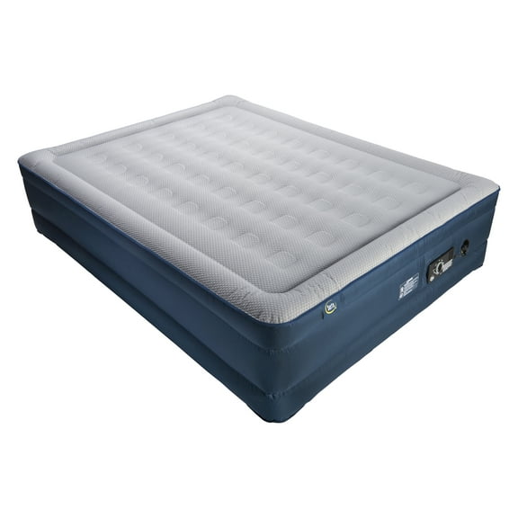 Serta 18" Raised TPU Air Bed with Comfort Pump, Queen Size