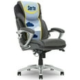 thumbnail image 1 of Serta Bryce Executive Office Chair with AIR Lumbar Technology, Gray Bonded Leather, 1 of 16