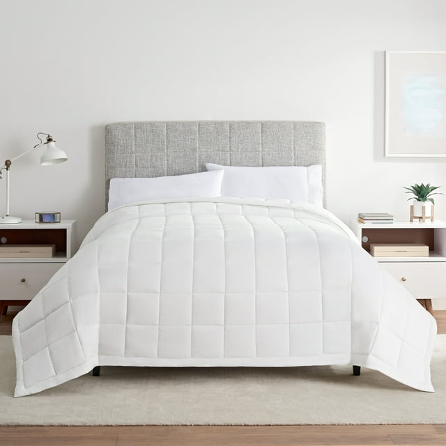 Serta Air Dry Down Alternative Blanket, ,White; King