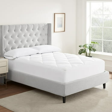 Serta Air Dry Extra Comfort Plus Mattress Pad, Stain and Odor Resistant, Twin, 39" x 75", White