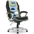 thumbnail image 1 of Serta Amplify Executive Office Chair with Faux Leather and Mesh, Gray, 1 of 16