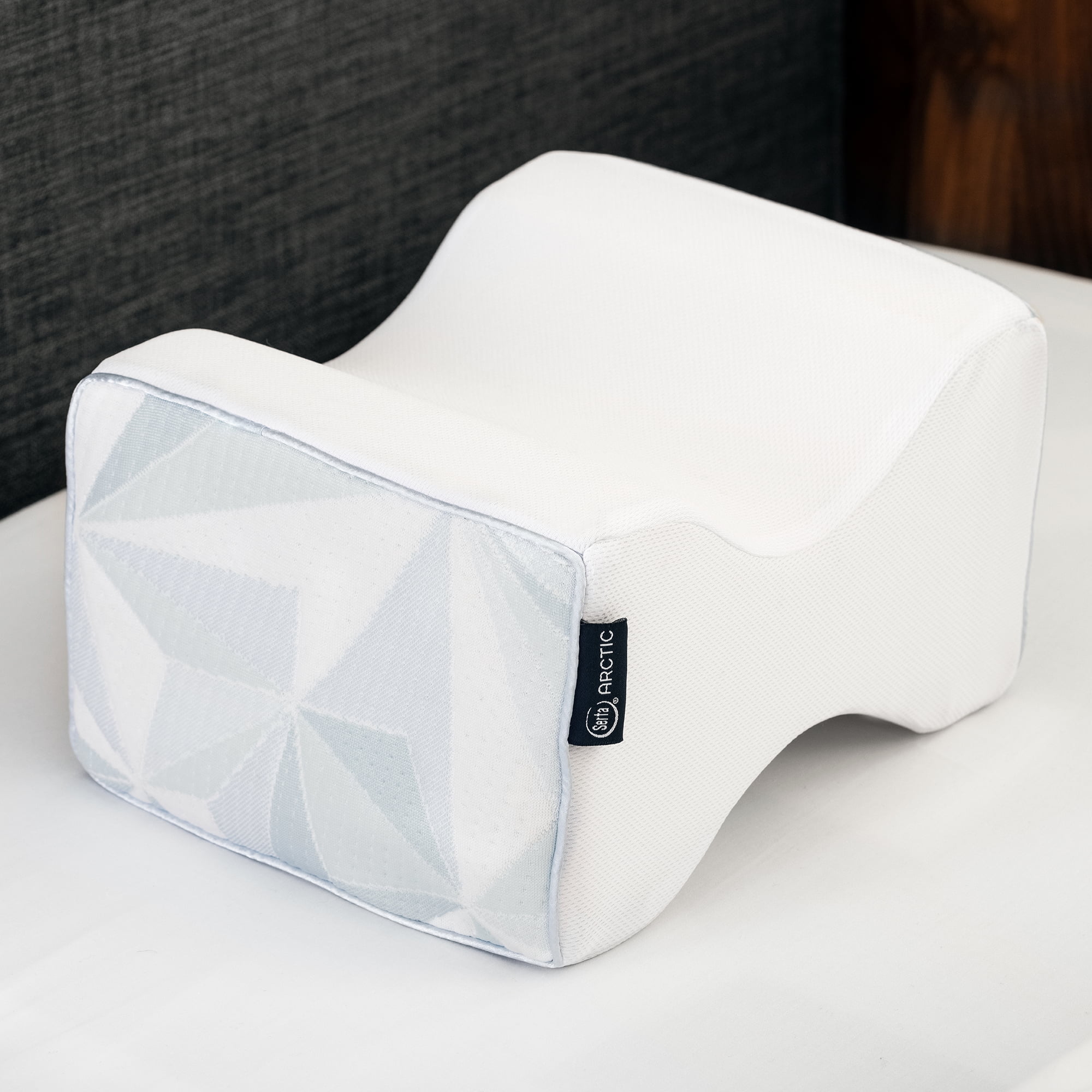 Serta Arctic 10x Cooling Memory Foam Back Support Standard Lumbar Accessory  Pillow 20105 - The Home Depot