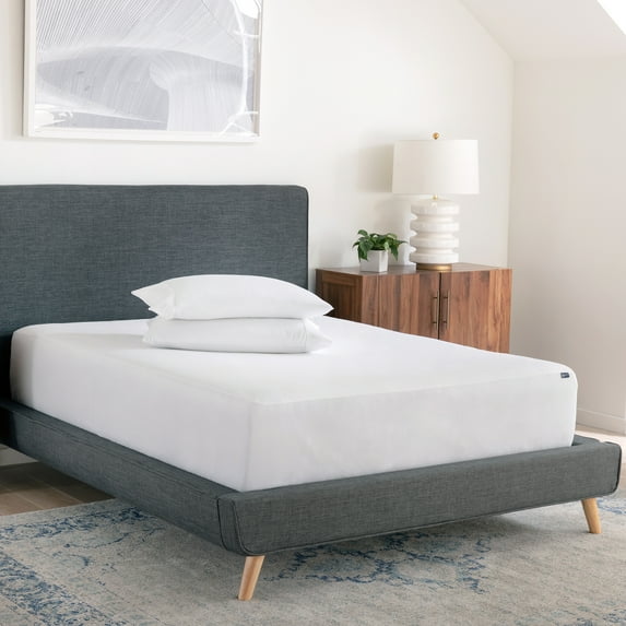 Serta Arctic Cooling Waterproof Fitted Mattress Protector, Twin