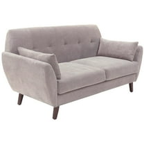 Serta Artesia Collection 61" Loveseat in Ivory