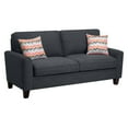 thumbnail image 1 of Serta Astoria 78" Sofa in Charcoal, 1 of 11