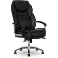 thumbnail image 1 of Serta Big & Tall Office Chair, Bonded Leather, Black, 1 of 8