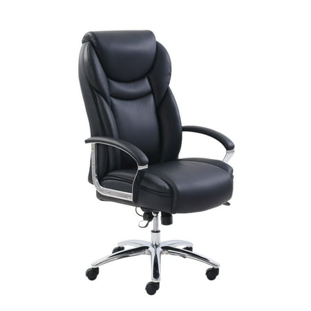 Serta Big & Tall Office Chair – Premium Bonded Leather Comfort