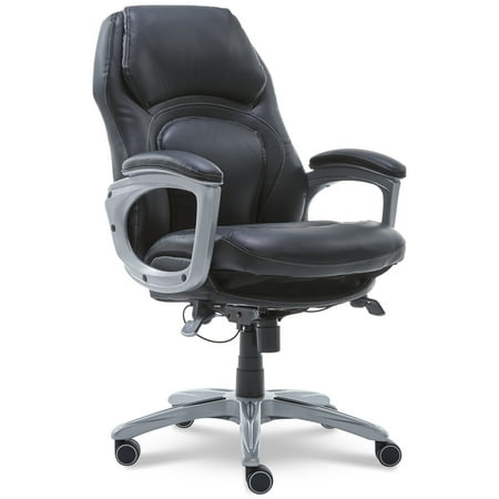 Serta - Back in Motion Health & Wellness Executive Chair - Black