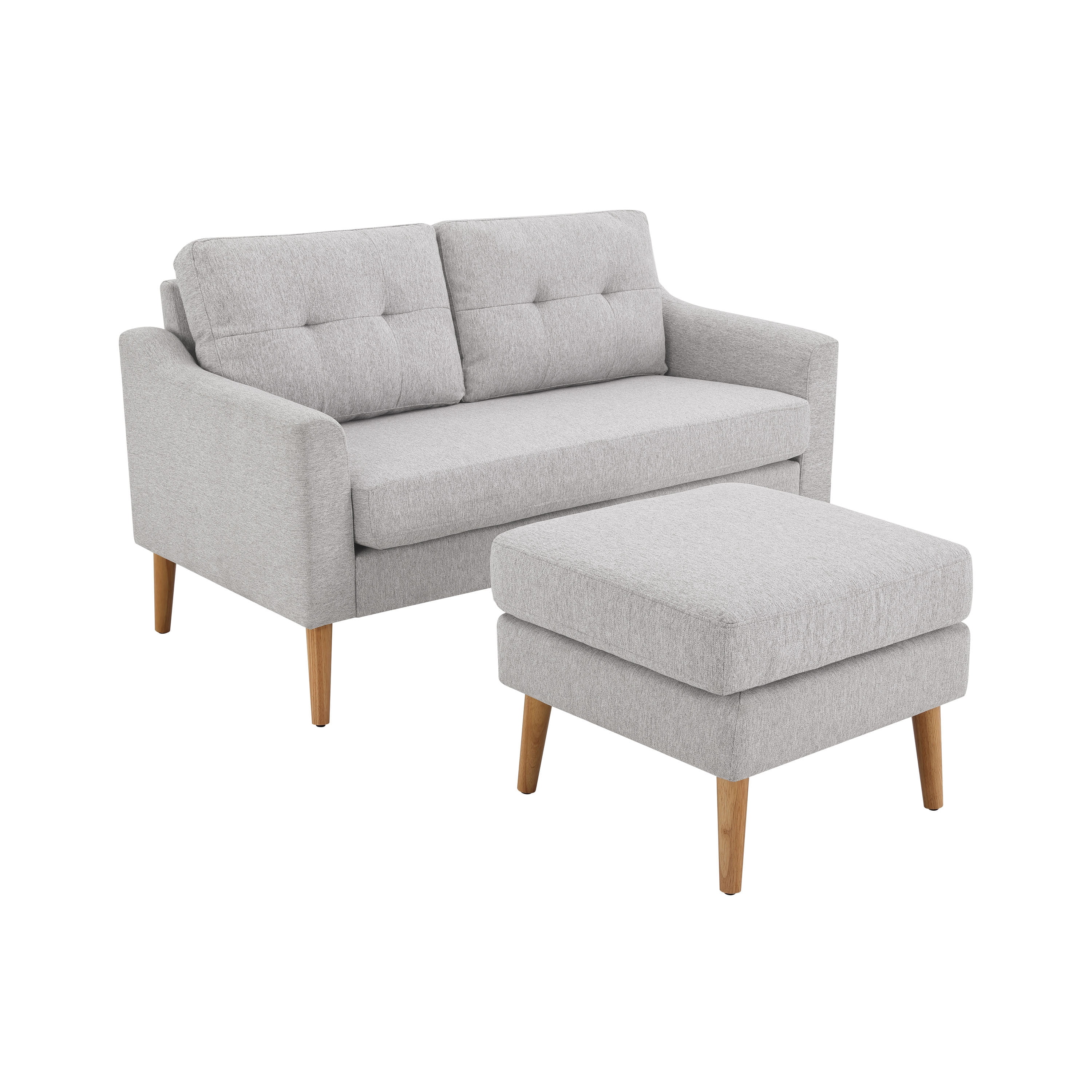 Serta Brighton Mid-Century Modern Style 2 Seater Loveseat Serta Brighton Mid-Century Modern Style 2 Seater Loveseat