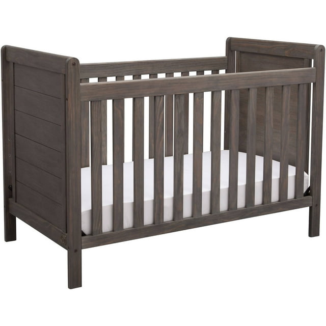 Serta Cali 4in1 Convertible Crib Rustic Gray