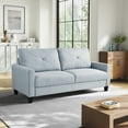 thumbnail image 1 of Serta Charlie Transitional Sofa, Light Gray Fabric, 1 of 5