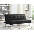 thumbnail image 1 of Serta Chelsea Modern Full Futon, Black Fabric, 1 of 8