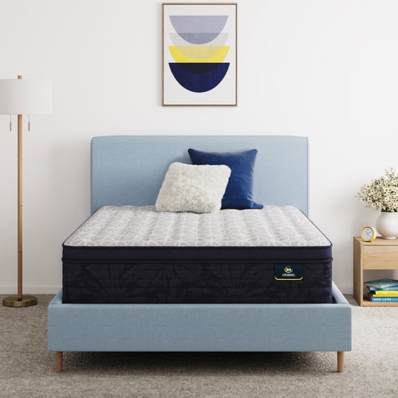 Serta 14.5" Full Mattress, Classic Clarks Hill Elite Ltd Plush Pillow Top, Innerpring Adult Mattress, Full Size Mattress, Adult Mattress