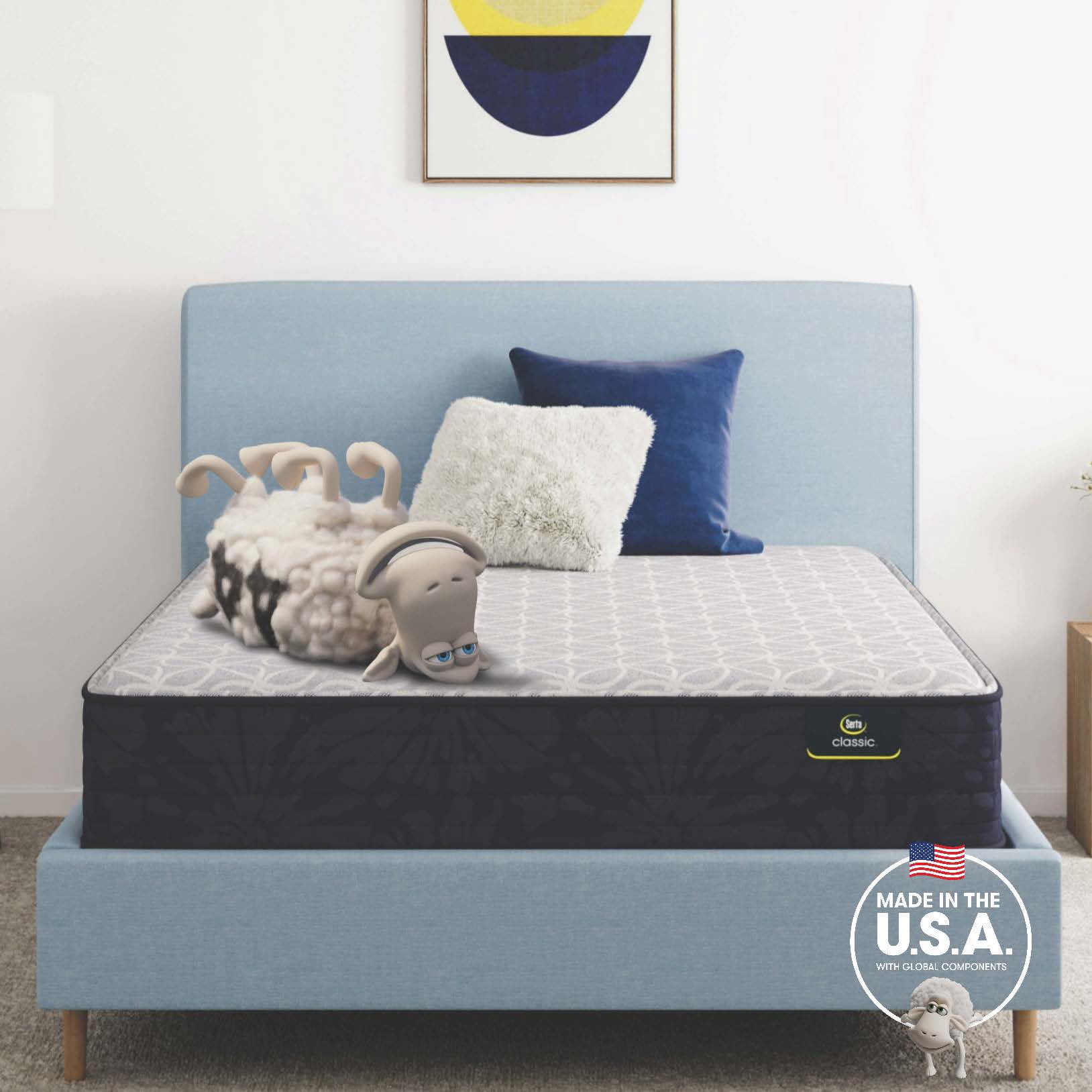 Twin Medium Innerspring Mattress with PillowSoft Aire Foam