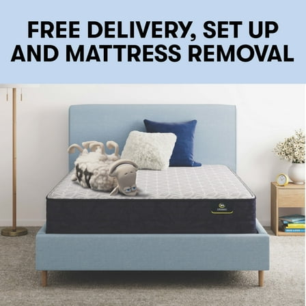 Serta 11.5" Twin Classic Clarks Hill Ltd Medium Tight Top Innerspring Adult Mattress