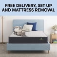 thumbnail image 1 of Serta 12.5" Twin Classic Clarks Hill Ltd Firm Tight Top Innerspring Adult Mattress Low Profile Set, 1 of 9